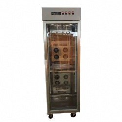 Commerical refrigerator with glass door