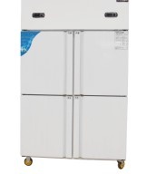 Commerical refrigerator with four doors